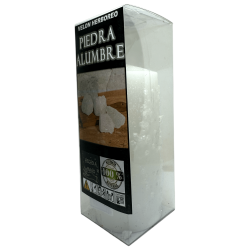 Lumânare din piatră de alaun - Lumânare ezoterică 14x6cm - Purificatoare, protectoare, împotriva invidiei și energiilor negative