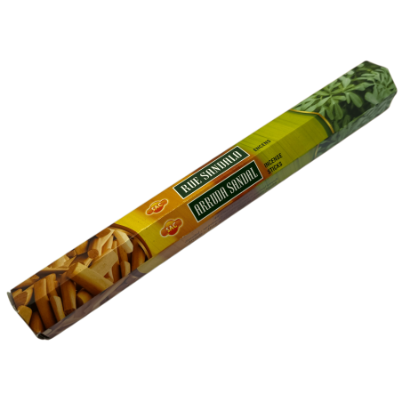 SAC Rue Sandalwood - 1 Packung mit 20 Räucherstäbchen