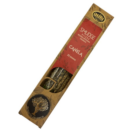 Bețișoare parfumate cu scorțișoară și tămâie organică AUM Fragrances - 25gr.