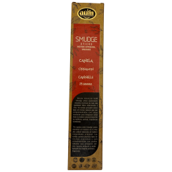 Encens Orgànic Canyella AUM Fragrances Smudge Sticks - 25gr.