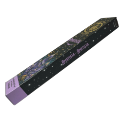 Kadzidło Hari Darshan Tribal Soul Crystal Magic Amethyst - 1 opakowanie 15 g organicznego kadzidła z minerałami