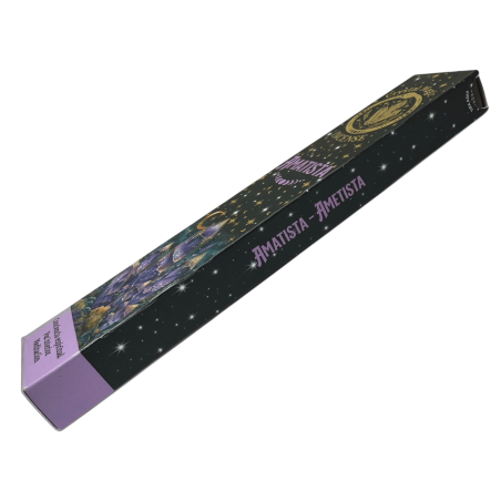 Hari Darshan Tribal Soul Crystal Magic Amethyst Wierook - 1 pakje van 15 g biologische wierook met mineralen