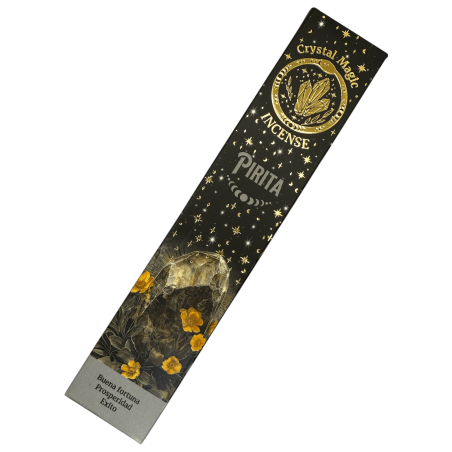 Encens Pirita Hari Darshan Tribal Soul Crystal Magic - 1 paquet de 15gr Encens Orgànic amb Minerals