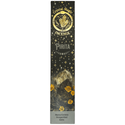 Incenso Hari Darshan de Pirita, Cristal Mágico Tribal da Alma - 1 pacote de 15g de Incenso Orgânico com Minerais