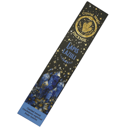 Lapis Lazuli Incense Hari Darshan Tribal Soul Crystal Magic - 1 pack of 15gr Organic Incense with Minerals