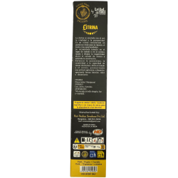 Encens Citrina Hari Darshan Tribal Soul Crystal Magic - 1 paquet de 15gr Encens Orgànic amb Minerals