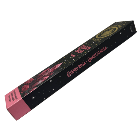 Encens Quars Rosa Hari Darshan Tribal Soul Crystal Magic - 1 paquet de 15gr Encens Orgànic amb Minerals
