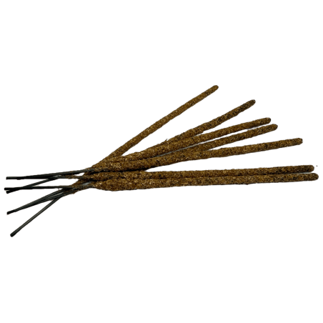 Incenso de turmalina mágica com cristais de alma tribal Hari Darshan - 1 pacote de 15g de incenso orgânico com minerais