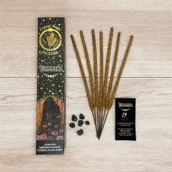 Hari Darshan Tribal Soul Crystal Magic Turmalin-Räucherstäbchen – 1 Packung mit 15 g Bio-Räucherstäbchen mit Mineralien