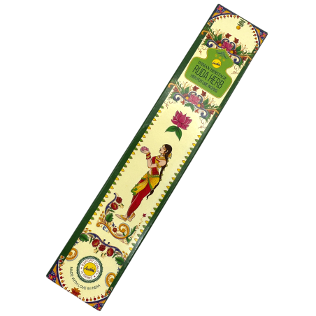 Incenso de arruda dourada SREE VANI - 1 pacote de 15 g.