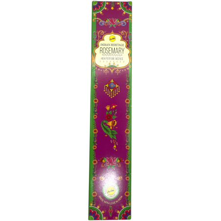Encens SREE VANI Golden India Romarin - 1 paquet de 15gr.
