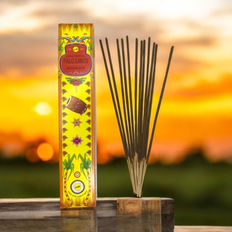 SREE VANI Golden India Palo Santo Incense - 1 opakowanie 15g.