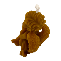 Vela Angelito Miel Natural - 10x5,5cm