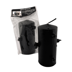7-Wick Black Candle 12.5x6cm - Tomb Work, Curse...