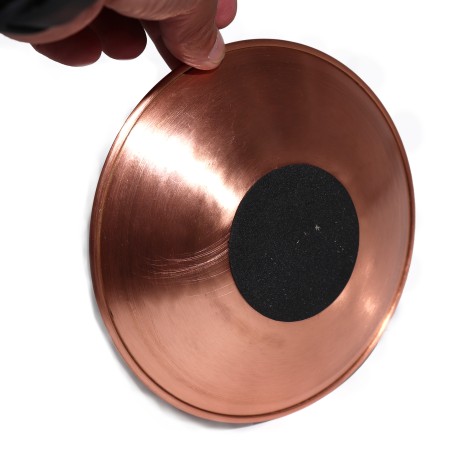 Piatto per offerte in rame - Fiore della vita - 12 cm