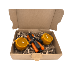 Set di candele ritualizzate di Halloween HOSTENATURA