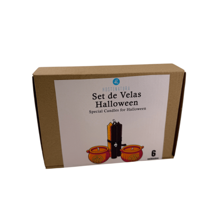 Set med Halloween-ritualiserade ljus HOSTENATURA