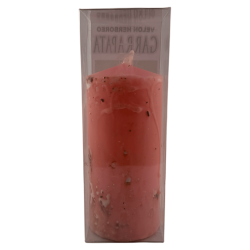 Lumânare Garrapata cu plante - Lumânare ezoterică 14x6cm - Iubire necondiționată în toate relațiile
