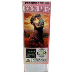 Vela de Reconciliação Poderosa - Vela Esotérica 14x6cm