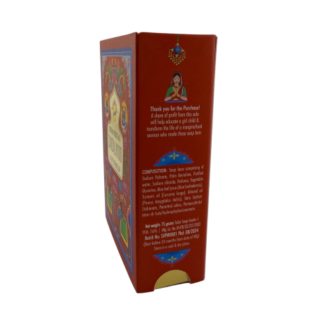 SREE VANI Sapone da bagno al sandalo Indian Heritage - Pane da 75 g.
