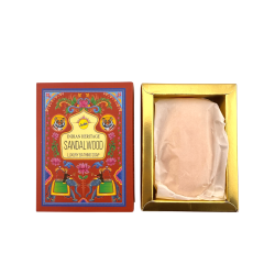 Savon de bain au bois de santal SREE VANI Indian Heritage - Barre de 75 g.