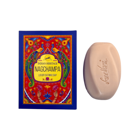 Jabón de Baño Nag Champa SREE VANI Indian Heritage - Pastilla de 75gr.