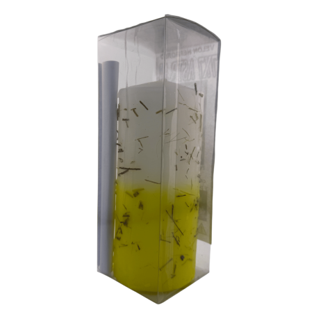 Kruidenkaars 7x7 Astral - Esoterische kaars 14x6cm - Bescherming, reiniging, paden openen, welvaart...