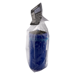 Lumânare Talisman din Selenit - Lumânare Ezoterică cu Amuletă Specială 14x6cm - Curățare Energetică, Energie Pură și Protecție D