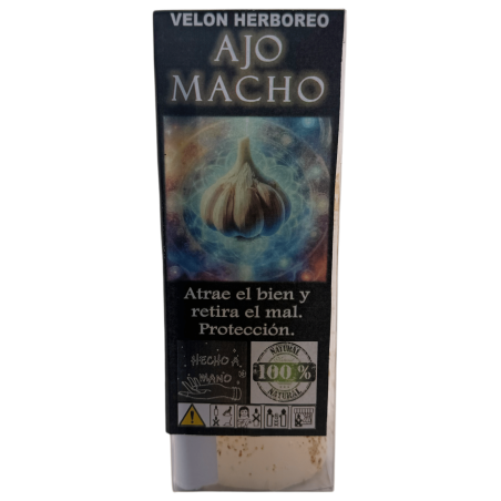 Veló Herboreo All Mascle - Veló Esotèric 14x6cm - Protecció, Atrau el bé, retira el mal...