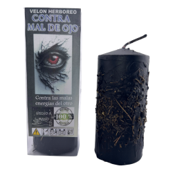 Velón Herboreo Contra el Mal de Ojo - Velón...