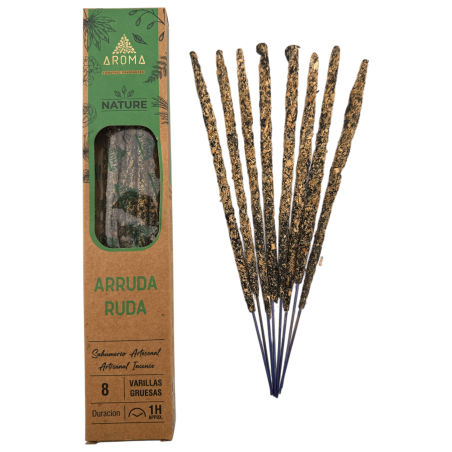 オーガニックルーインセンスボックスAROMA Nature - 太いスティック8本入り12箱