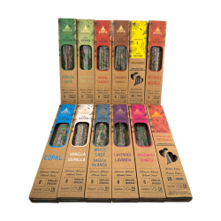 Kit de tămâie organică AROMA Nature - 12 cutii asortate de tămâie naturală