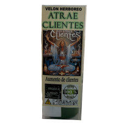 Veló Herboreo Atrae Clients - Veló Esotèric 14x6cm - Augment de Clients