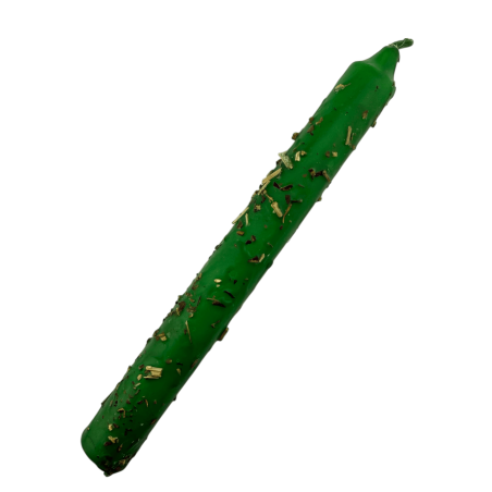 Ritualized Rue Candle 18cm - Cleanses negative situations or places