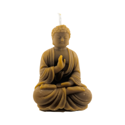 Świeca do medytacji Honey Buddha 100% miód -...