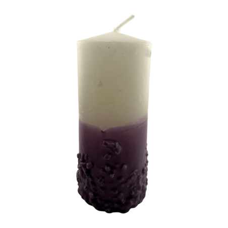 Lumânare din plante pentru a respinge spiritele - Lumânare ezoterică 14x6cm - Respinge și alungă spiritele și entitățile