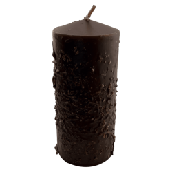 Vela de Ervas Rosa de Jericó - Vela Esotérica 14x6cm - Esperança, transformação pessoal, sorte e proteção