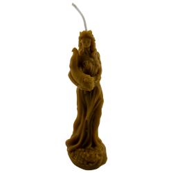 Vela de Mel Deusa da Fortuna 100% Mel - 16x4,8cm