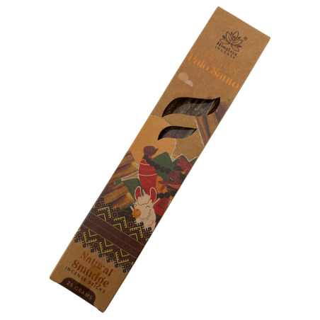 Natural Peruvian Palo Santo Incense Smudge Himalayan Soul Origins - 25g Box