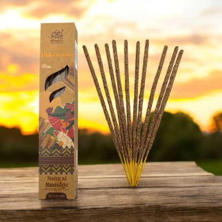 Natural Peruvian Palo Santo Incense Smudge Himalayan Soul Origins - 25g Box