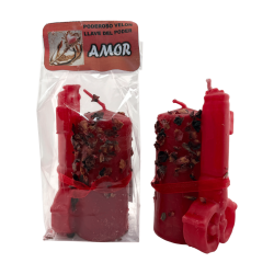 Vela Poderosa Chave do Amor HOSTENATURA -...