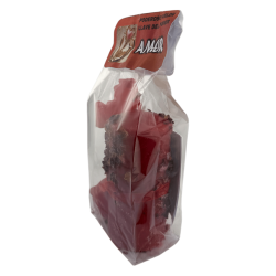 Velón Llave del Poder Amor HOSTENATURA - 14x8cm - Vela Esotérica Artesana para Atraer el Amor