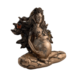 Figurină din rășină Gaia Zeița Mamă Pământ - 20x10x15cm