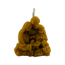 Vela Miel Portal de Belén 100% Miel - 8x6,5x2,6cm