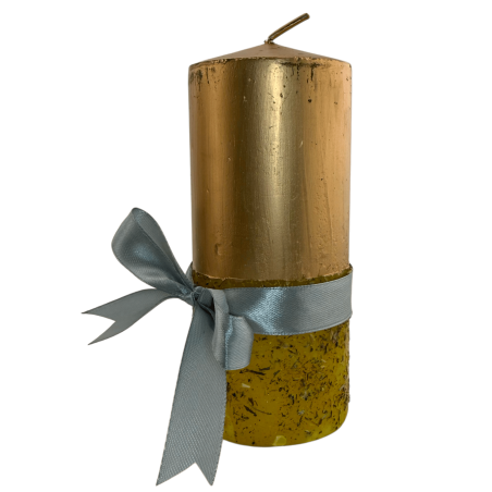 Candela speciale per la notte di Capodanno HOSTENATURA - Chiusura dei cicli, Purificazione, Apertura dei percorsi, Fortuna e Abb