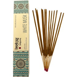 Incenso Banjara Indus White Musk - Caixa de 15g Masala