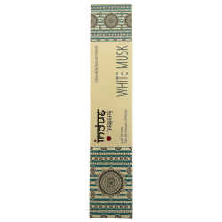 Incenso Banjara Indus White Musk - Caixa de 15g Masala