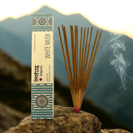 Banjara Indus White Musk Incense - 15g Box Masala