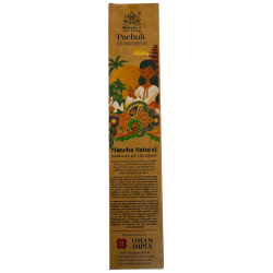 Patchouli Incense Indonesia Natural Smudge Origins Himalayan Soul - 25gr box.