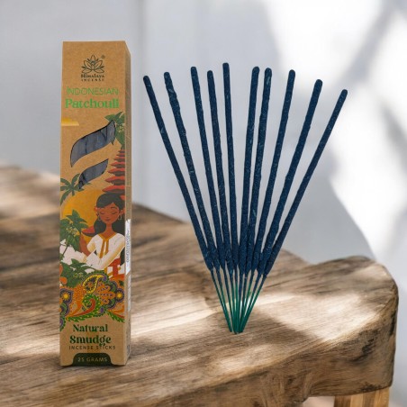 Patchouli Incense Indonesia Natural Smudge Origins Himalayan Soul - 25gr box.